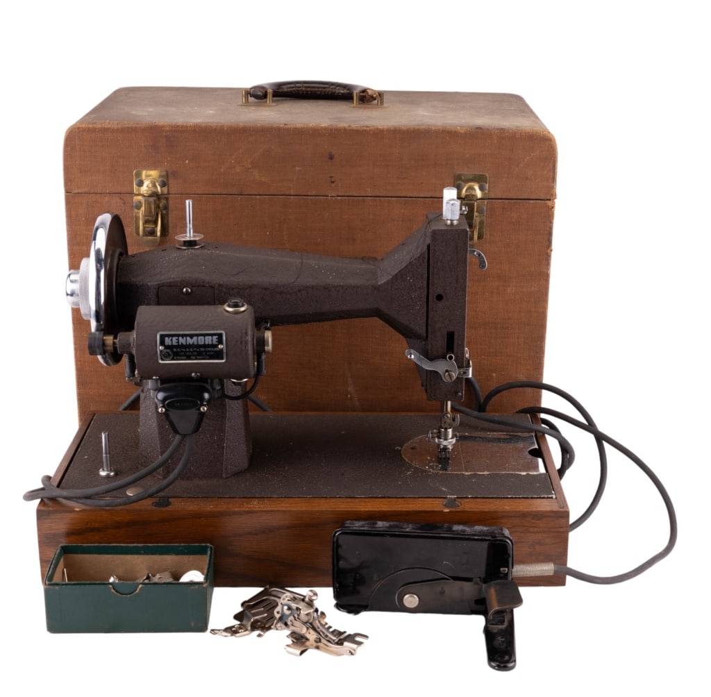 Vintage Kenmore Sewing Machine E6354 Auction