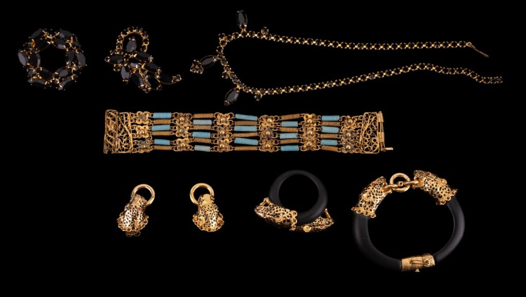 Rare Franklin Mint Panther Jewelry Set & More (1 of 11)
