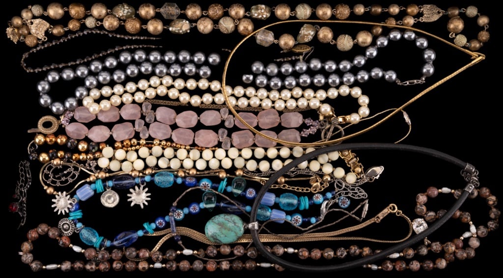 Smoky Quartz, Rose Quartz & More Necklaces (1 of 9)