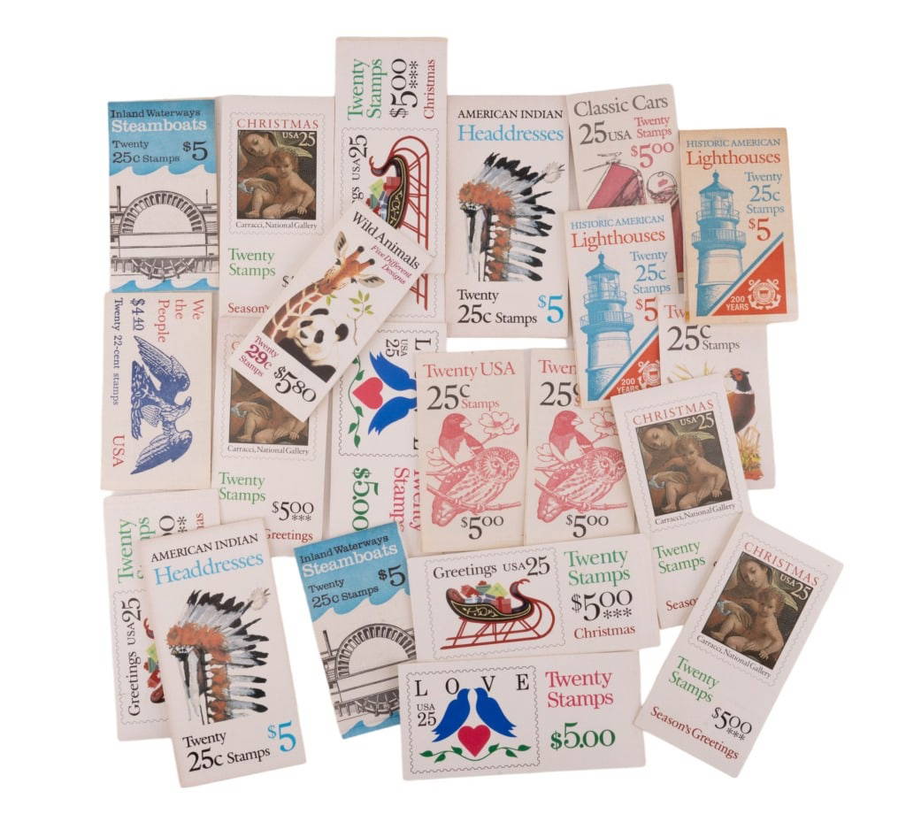 Books Of Stamps (100+) Auction