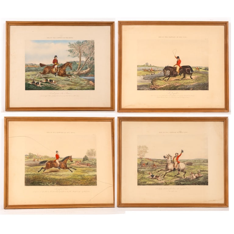 H. Alken Equestrian Hunt Prints (Set of 4) (1 of 18)