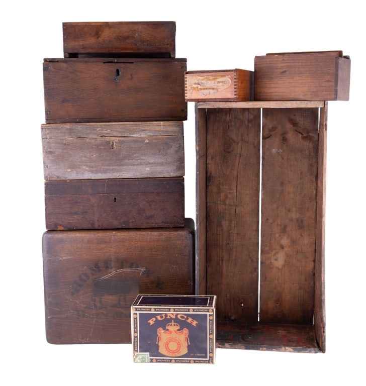 Antique Style Boxes (1 of 10)