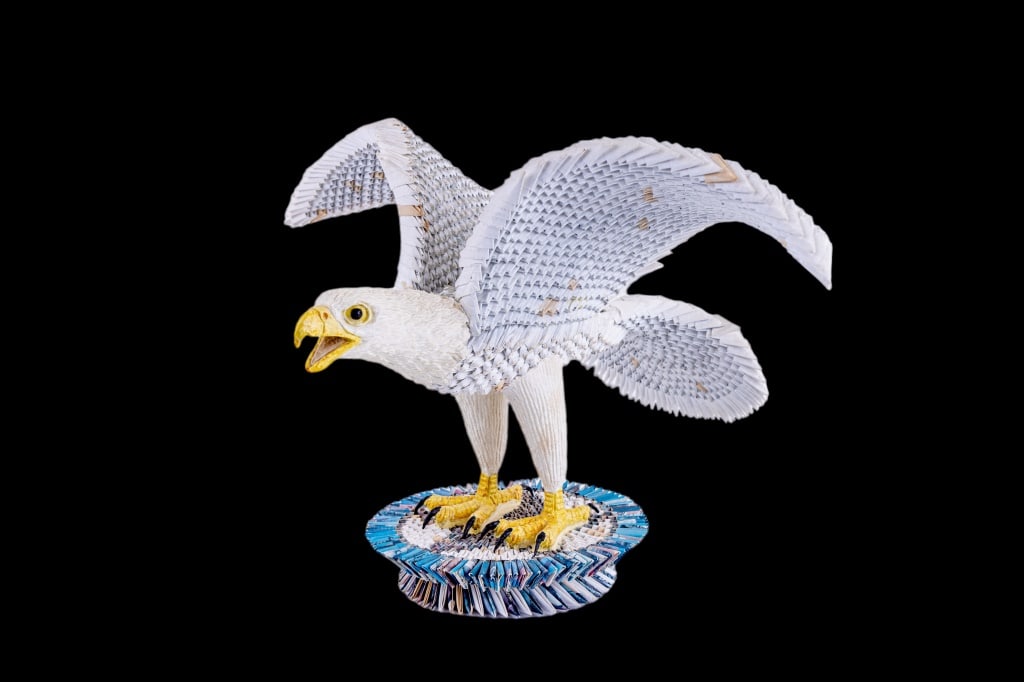 York, PA Golden Venture Art of a White Eagle (1 of 4)