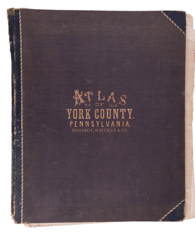 1876 Antique Atlas of York County, PA (2) (1 of 13)