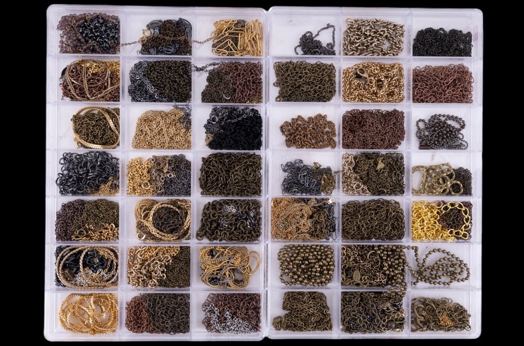 Two Trays of Costume Jewelry Necklaces (1 of 7)