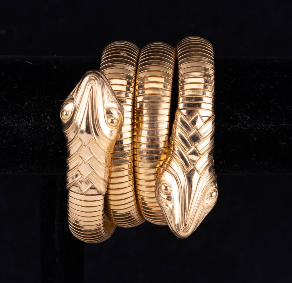 Art Deco Snake Bracelet (1 of 5)