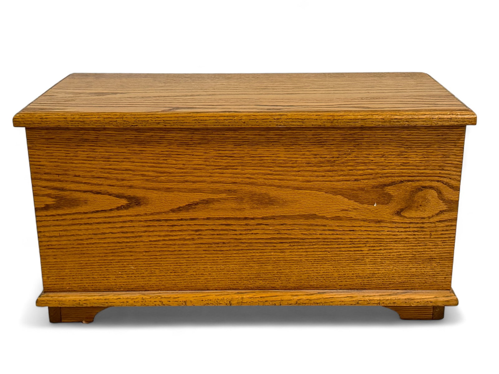 Antique Style Miniature Blanket Chest: Antique Style Miniature Blanket Chest measuring approximately 13" x24" x 11.5"
