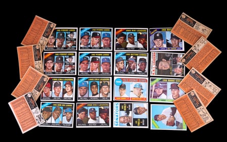 Vintage Topps Baseball Trading Cards (50)