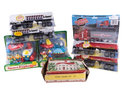 Vintage Advertising Trucks & More Toys