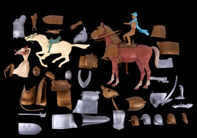 Vintage Horse with Armor