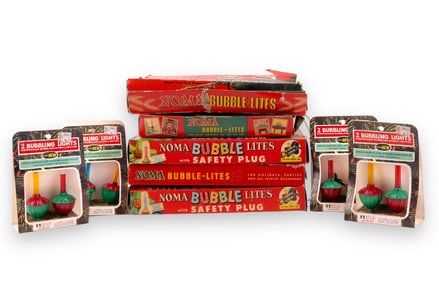 Vintage Christmas Bubble Lights (Large Lot)