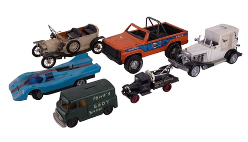 Vintage Diecast and Plastic Vehicles & Banks