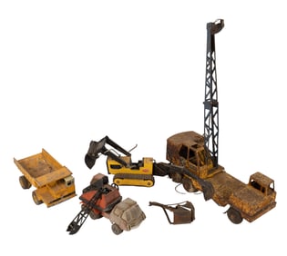 Vintage Tonka, Ertl, & Michigan Trucks