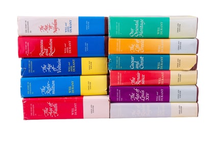 Will & Ariel Durant History Book Set (11)