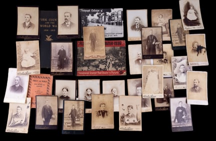 York PA CDV Cards & York County Ephemera