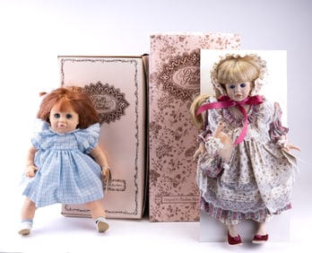 Pauline Dolls "Kamara" & "Marianne" w/ Box