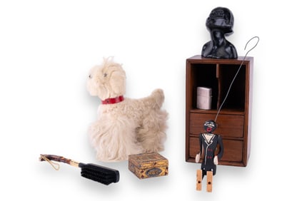 Sterling Zippo, Painted Puppet, Bust, More