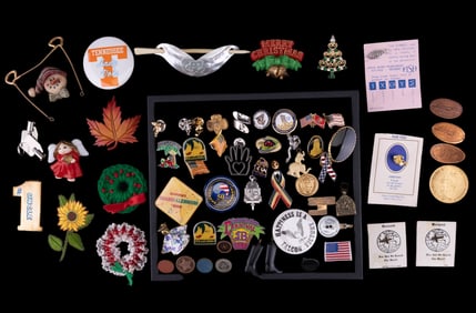 Pins, Tokens and More