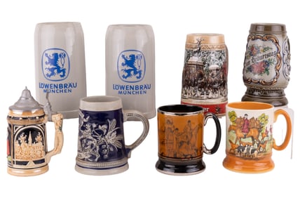 Beer Steins (8)