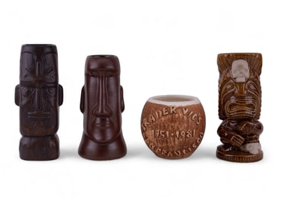Kevin Murray, Trder Vick's, Other Tiki Mugs (4)