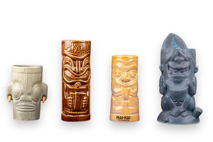 San Diego Surf, Florida & Other Tiki Mugs (4)