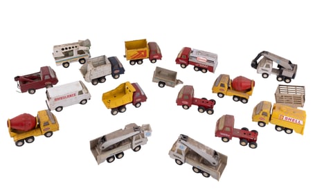 Vintage Toy Tonka And Buddy L Work Trucks