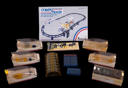 Lego Style Blocks and Kawada Compu Train Set