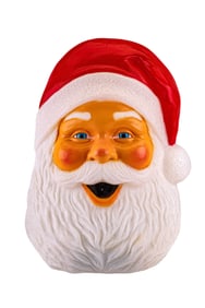 Plastic Decorative Musical Santa