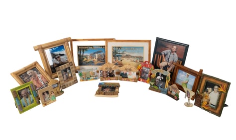 Tropical and Island Themed Picture Frames