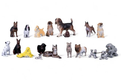 Dog Figurine Collection (18)