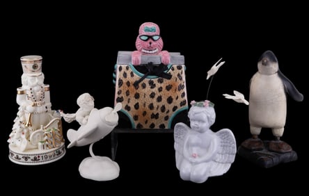 Figural and Decorative Art Grouping