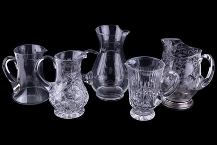 Crystal Pitchers (5 pcs)