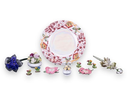 Capodimonte Style English Porcelain