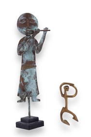 MCM Signed Decorative Items (2)