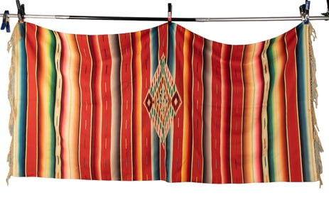 Colorful Hand Woven Blanket