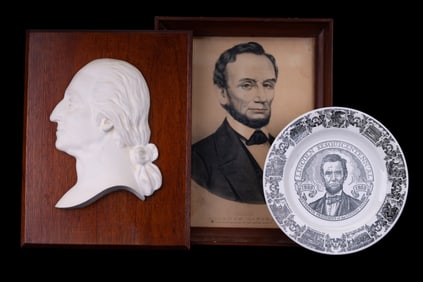 Presidential Lot w/ Lincoln, Washington