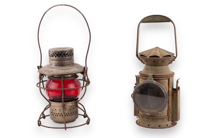 Pennsylvania Railroad & Another Lantern