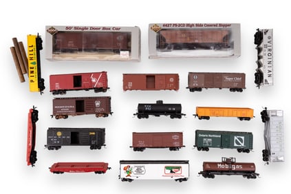 HO Scale Train Cars