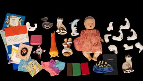 Large Lot of Porcelain Figures