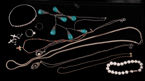 Ruby, Howlite & More Sterling Silver Jewelry