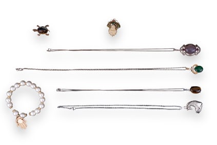 Necklace, Pins, Pendant