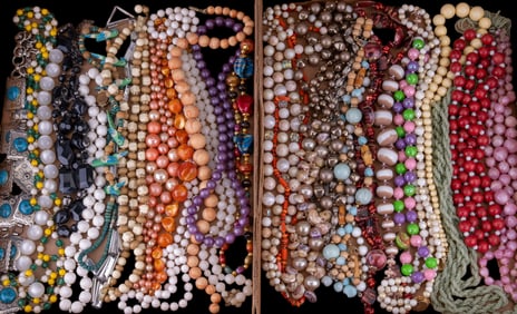 Large Lot of Costume Necklaces (25+)