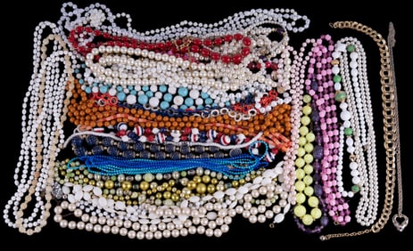 Large Lot of Costume Necklaces (25+)