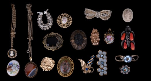 Czechoslovakia Antique Brooch & More