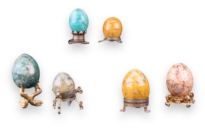 Stone Egg Collection (6)