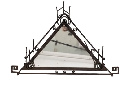 Artisan Wrought Iron Mirror