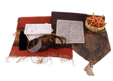 Textiles, Shell Art & Women's Accessories