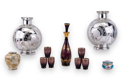 Bohemian & Mercury Glass