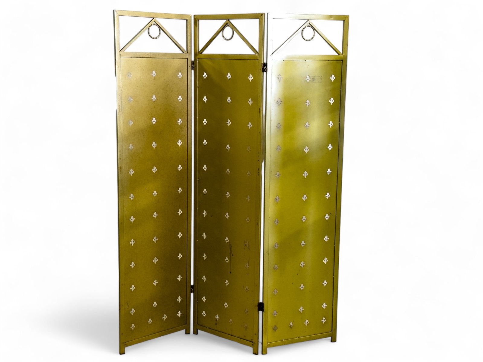 Vintage Metal Screen / Room Divider (1 of 7)