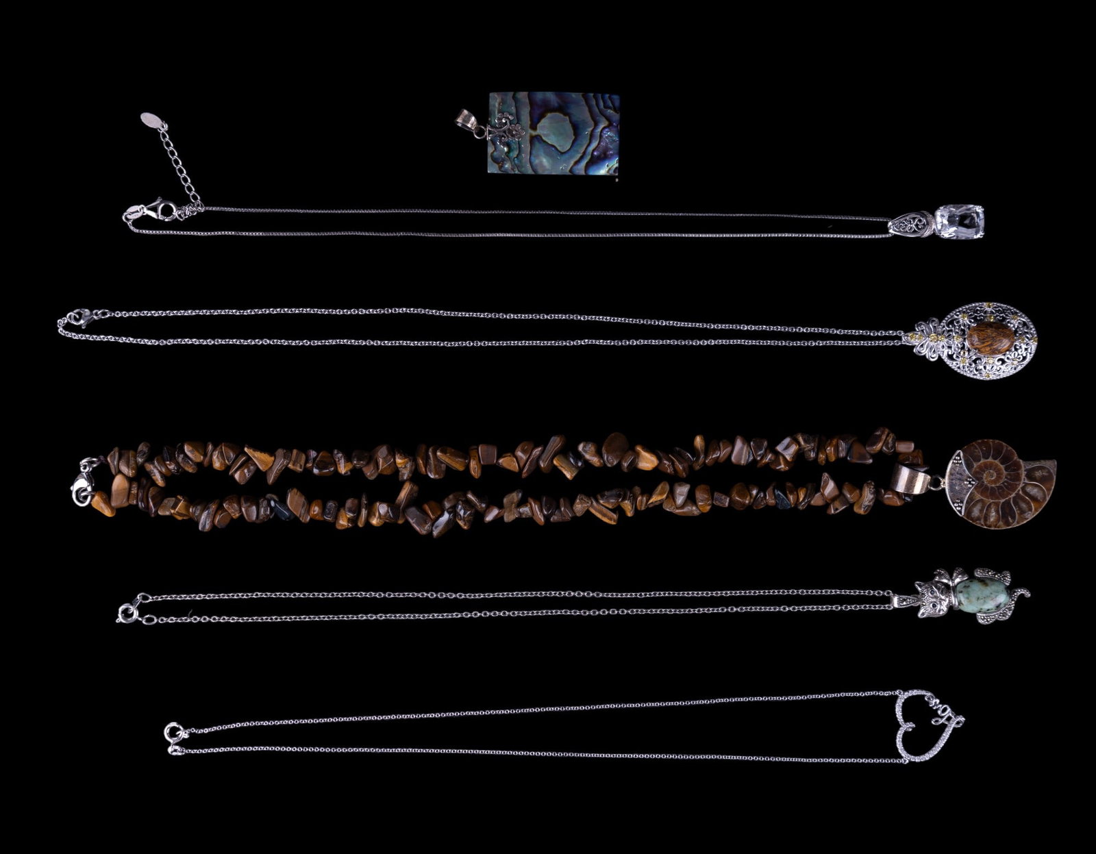 Sterling Silver Necklaces & Pendant (1 of 12)